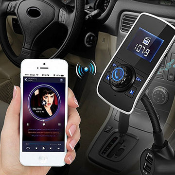 Émetteur bluetooth FM voiture bluetooth mp3 émetteur FM voiture bluetooth voiture chargeur bluetooth lecteur mp3 pour voiture